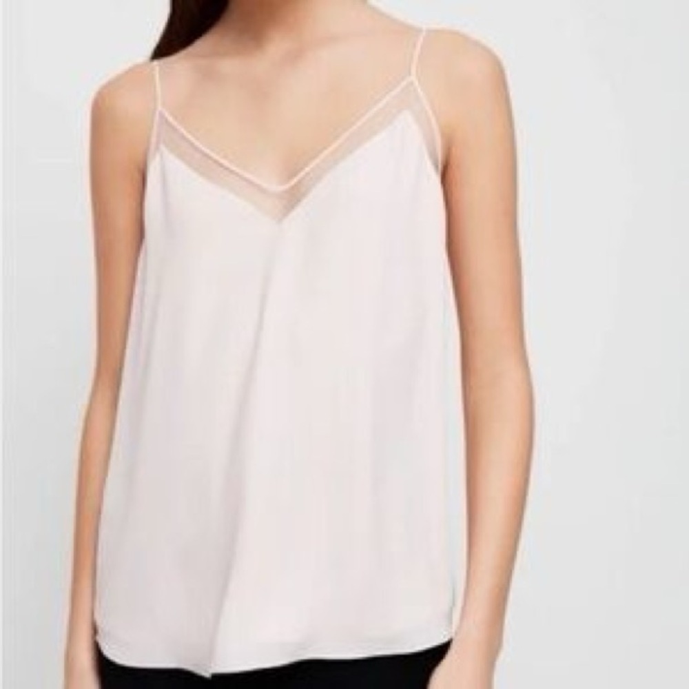 Aritzia”Wilfred” Pale Pink Everly Camisole Top